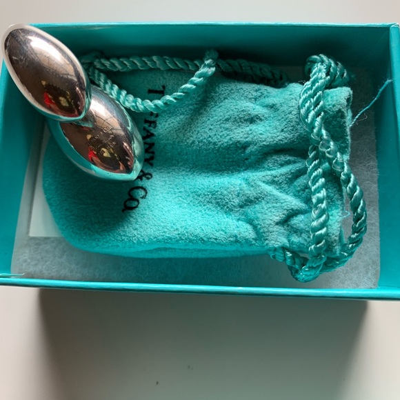 Tiffany & Co. Twin teardrops pendant 925 silver - Picture 5 of 5